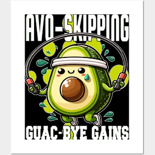 Avo-Guac Fitness Fun Posters and Art